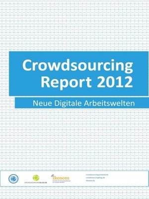 cover image of Crowdsourcing Report 2012